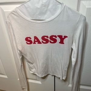 “SASSY” FashionNova Tee